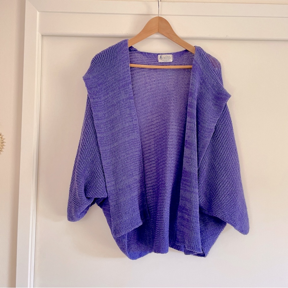 LUCIE BOURNIVAL Handmade Cardigan, from Montreal